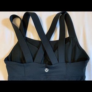 Lululemon Black Strappy Workout Tank